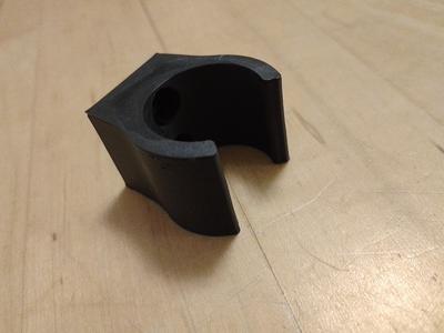 Bicycle pump wall holder