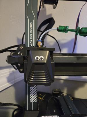 Elegoo Neptune 4 Pro 3D Chameleon adapter (switch mount and PTFE tube adapter)