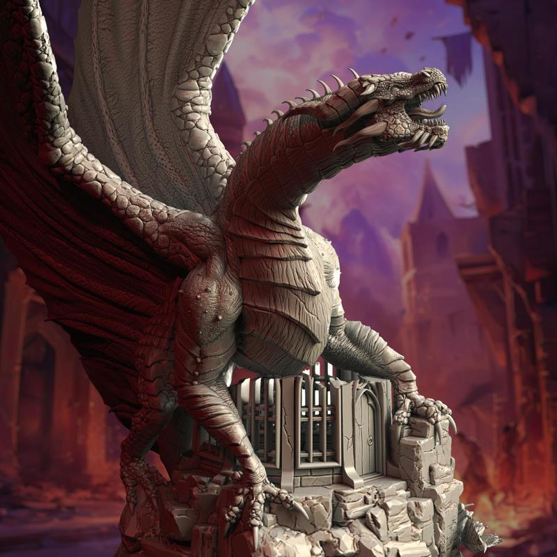 Ancient Golden Dragon - Aurestia