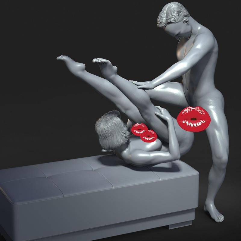 ANAL SEX - NSFW - EROTIC MINIATURE 75 MM SCALE