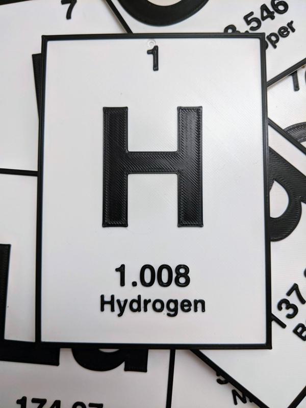 J - Jobium | Spelements | Periodic Table of Elements Decor
