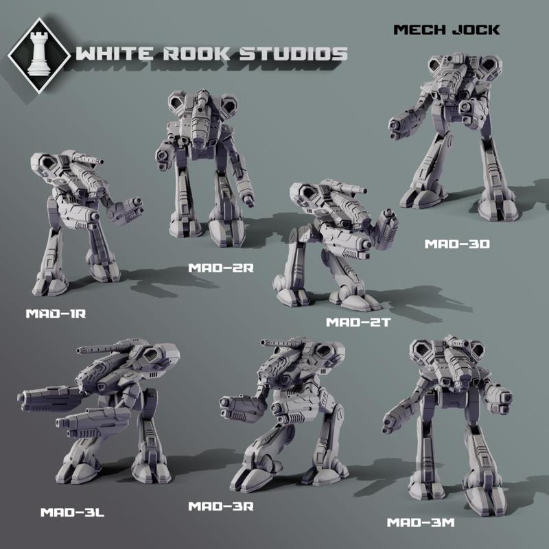 American Mecha - MAD Rampager 1 2 3 Series