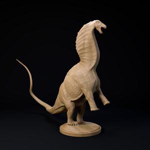 Amargasaurus rear up 1-35 scale pre-supported dinosaur