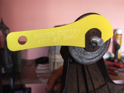 Brush Cutter Key for disassembling nylon wire head