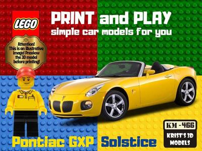 LEGO Pontiac Solstice GXP