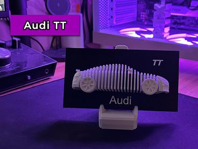 Audi TT Layered Sculpture
