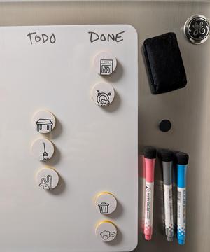 DIY Routine Chart Magnet Kits
