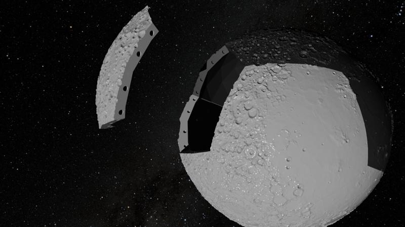 Dodecahedron Magnetic Moon