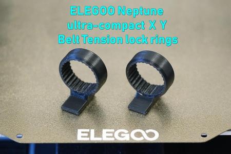 Neptune 3 Pro / 4 Pro ultra-compact X Y belt tensioner lock ring