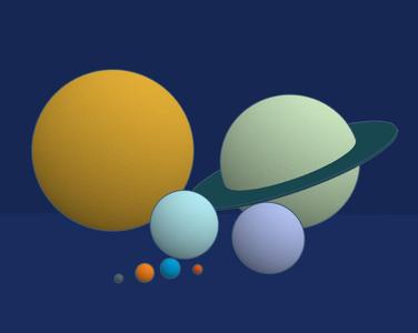 SOLAR SYSTEM - REALISTIC PROPORTIONS - CONTEST 2024