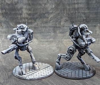 Beastmen in Space! Multipart Naga Scout and Armoured Walkers