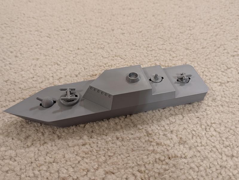 Simple Modular Missile Frigate