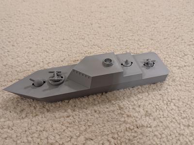 Simple Modular Missile Frigate
