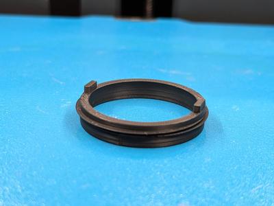 3D Printed Locking Ring for Pool Eyeball Nozzles