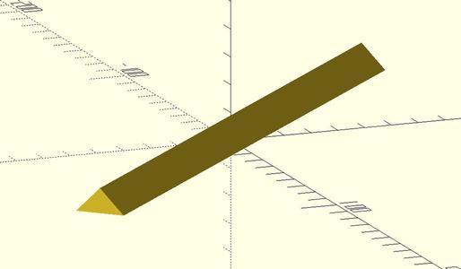 Triangle Molding