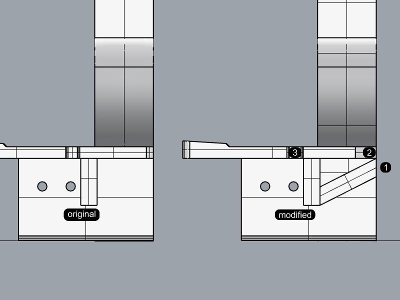 Flashforge Adventurer 5M modified spool holder