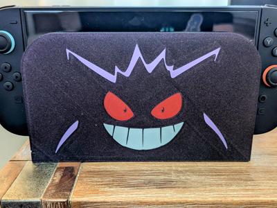 Gengar Nintendo Switch 2 Dock Cover Faceplate