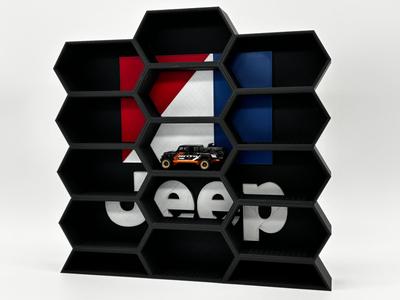 AMC Jeep Themed 1:64 Diecast DIsplay