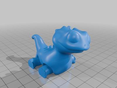 Articulated Spiked Lizard (Inspired by Bruni)