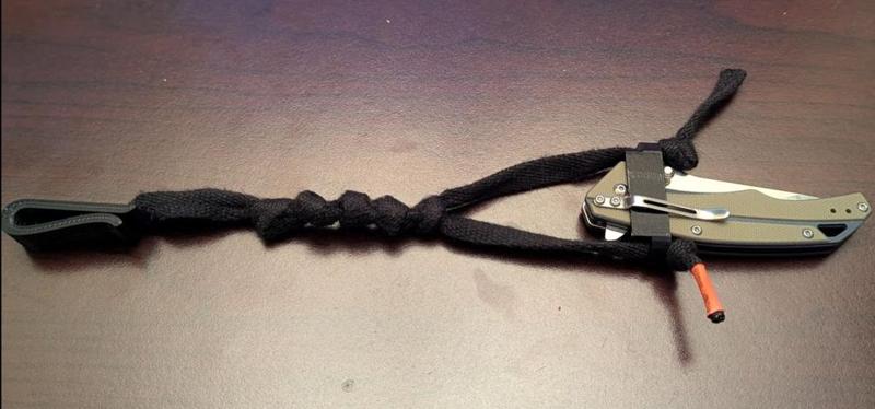 [PythonSCAD] Simple Pocket knife holster/sheath