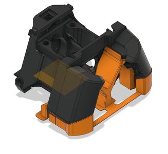 Xol2 with 3010 hotend fan and heat set inserts