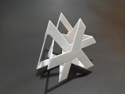 ROELOFS TETRAHEDRAL POLYKNOT 2