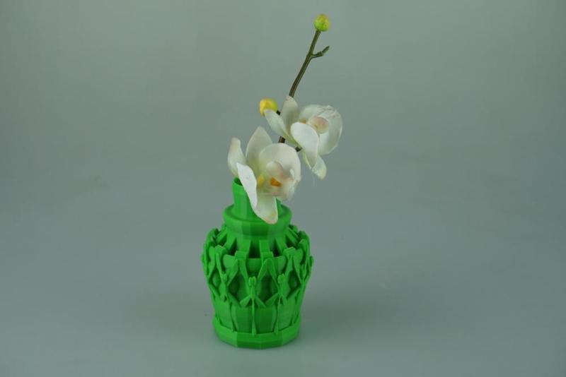 Dragonfly vase