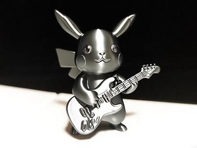 摇滚Rock Pikachu Playing Guitar
