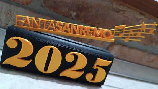 FantaSanremo 2025 Trophy / Trofeo FantaSanremo 2025