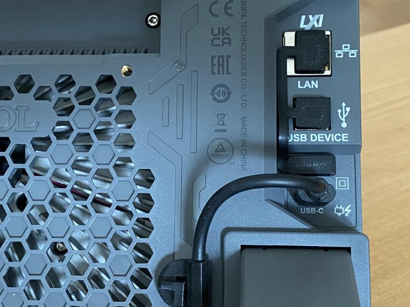 Rigol Oszilloskop DHO800 DHO900 Rear Cap Abdeckung USB LAN HDMI