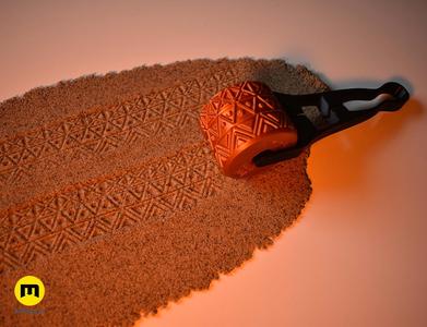 Texture Rollers Aztec middle #13