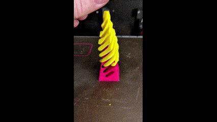 Parametric Pyramid Pass Through Twisty Puzzle Fidget Toy with OpenSCAD Model
