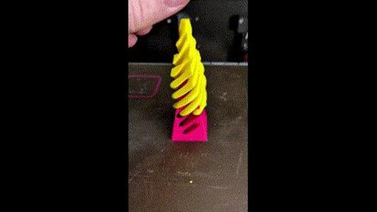 Parametric Pyramid Pass Through Twisty Puzzle Fidget Toy with OpenSCAD Model