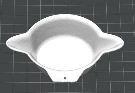 Pan for electronic powder measuring devices (Reloading)
