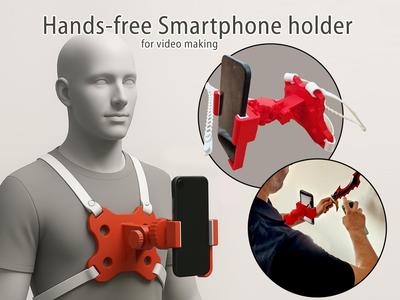 Hands-free Smartphone Holder (for "making ofs")