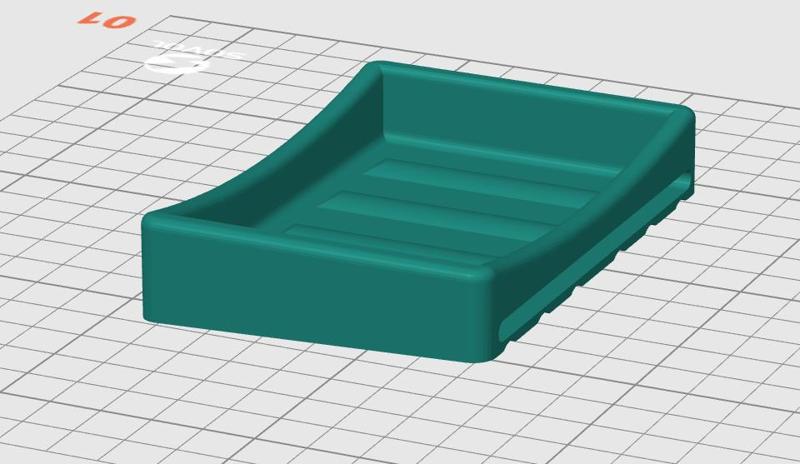 Soap Dish / Holder with Drain