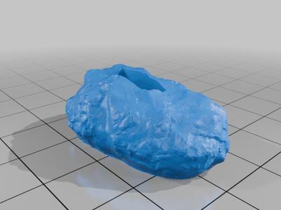 USB drive in the stone