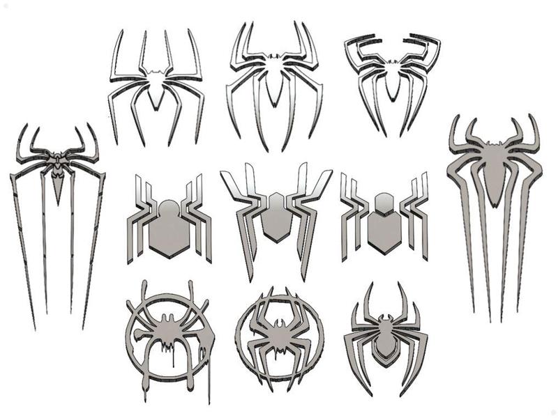 Spider-Man Logo History (+DXF)