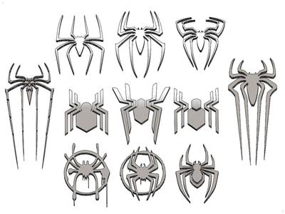 Spider-Man Logo History (+DXF)