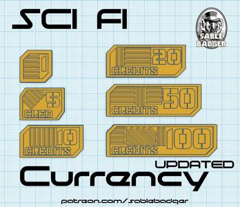 Sci Fi Currency tokens