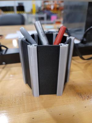 Aluminum Extrusion Pen Holder