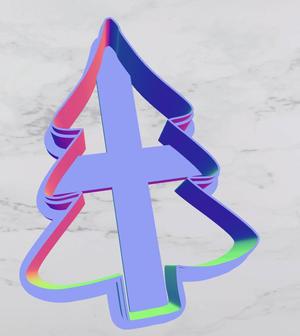 Tree cookie cutter