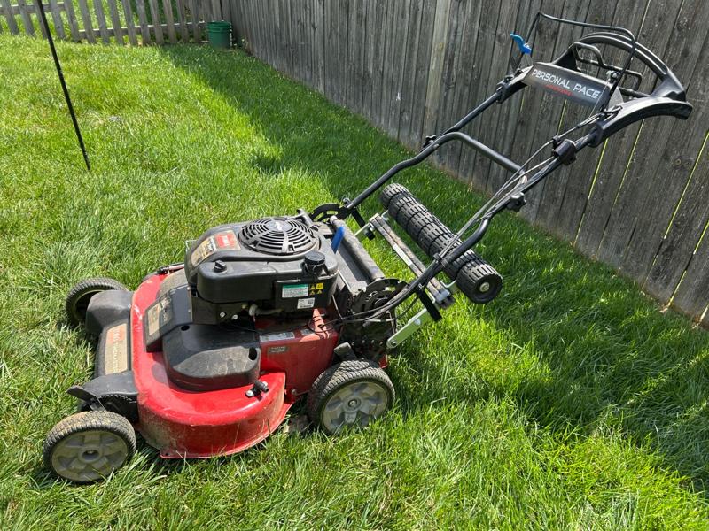 Lawn Mower Striper Stowaway