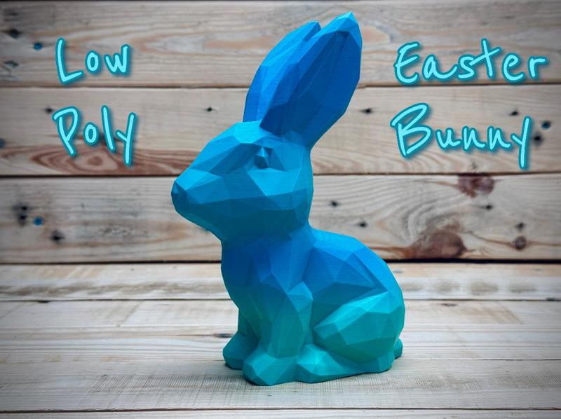 Low Poly Easter Bunny