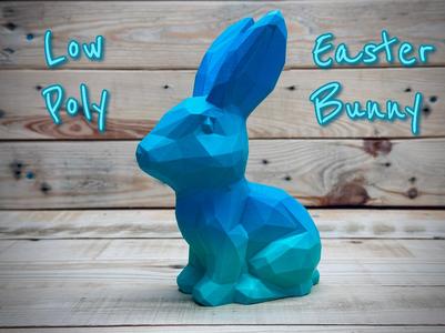 Low Poly Easter Bunny