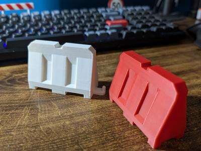 New Jersey - Road Barrier 1:14 scale