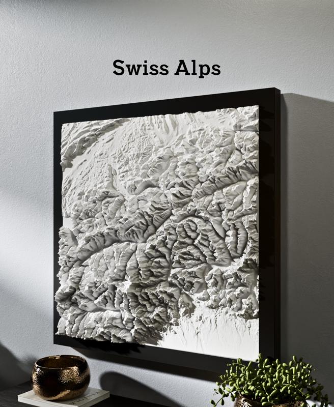 Swiss Alps (Jungfrau and Aletsch Glacier)
