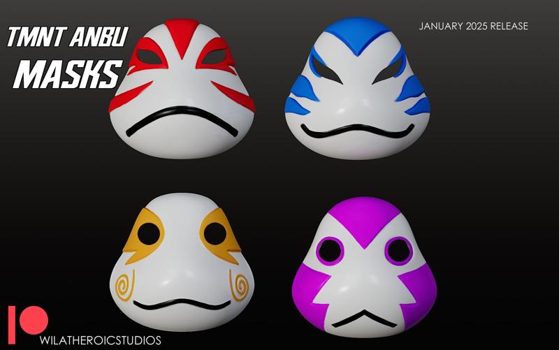 TMNT ANBU Masks 