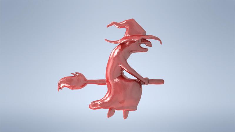 Halloween, witch decoration