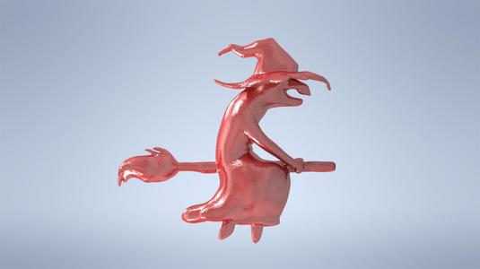 Halloween, witch decoration